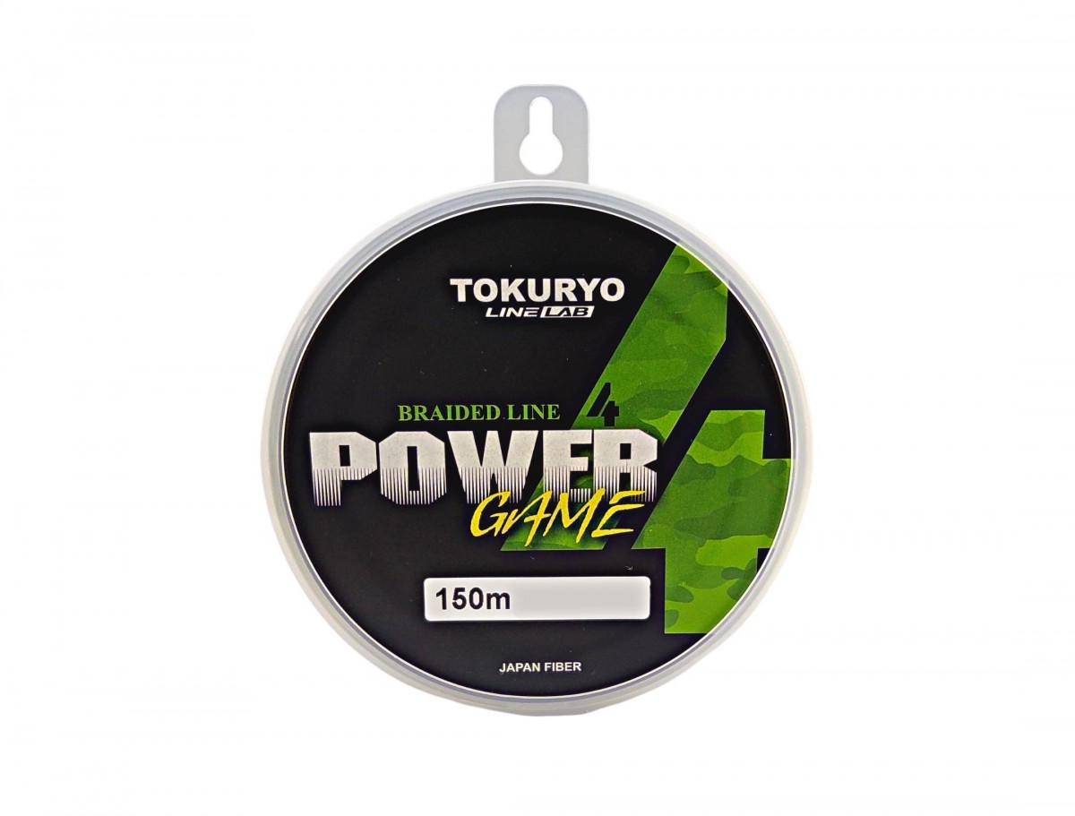 Плетёный шнур Tokuryo Power Game X4 5-multi 1.5 PE 150 m